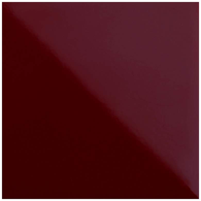 Image 2 Emma 30" High Oxblood Glazed Finish Warm Brass Accent Accent Lamp more views