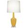 Emma 30" High Sunset And Polished Nickel And Lucite Accent Lamp