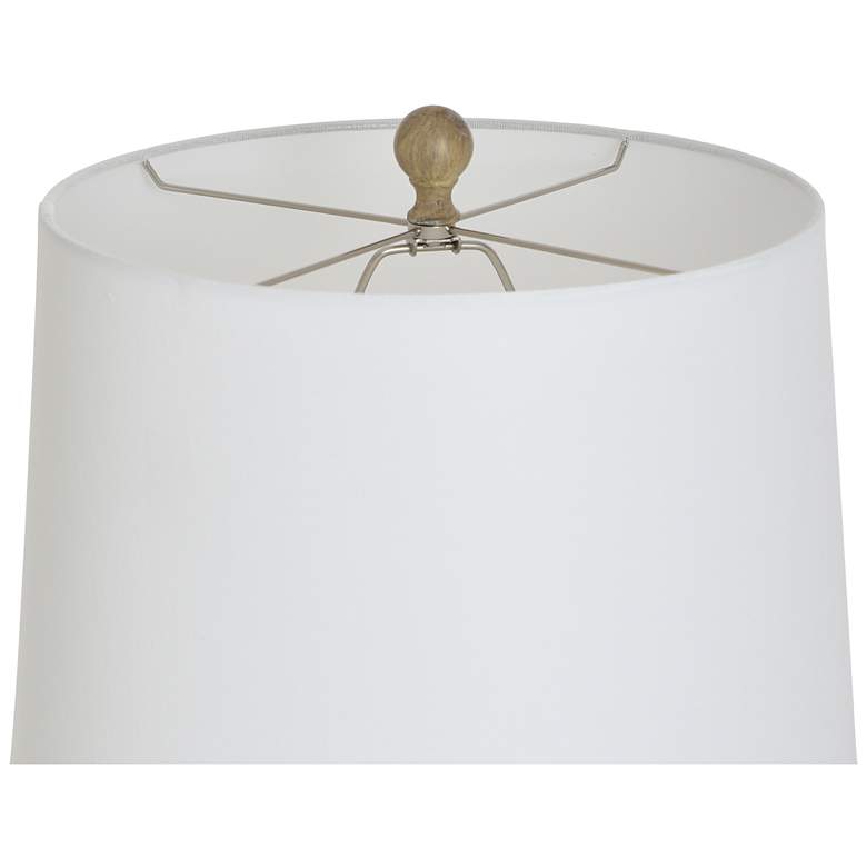 Image 6 Emma 32"H Amber Opulance Transitional Table Lamp w/ Off-White Shade more views