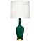Emma 34.25" High Jungle And Warm Brass Table Lamp