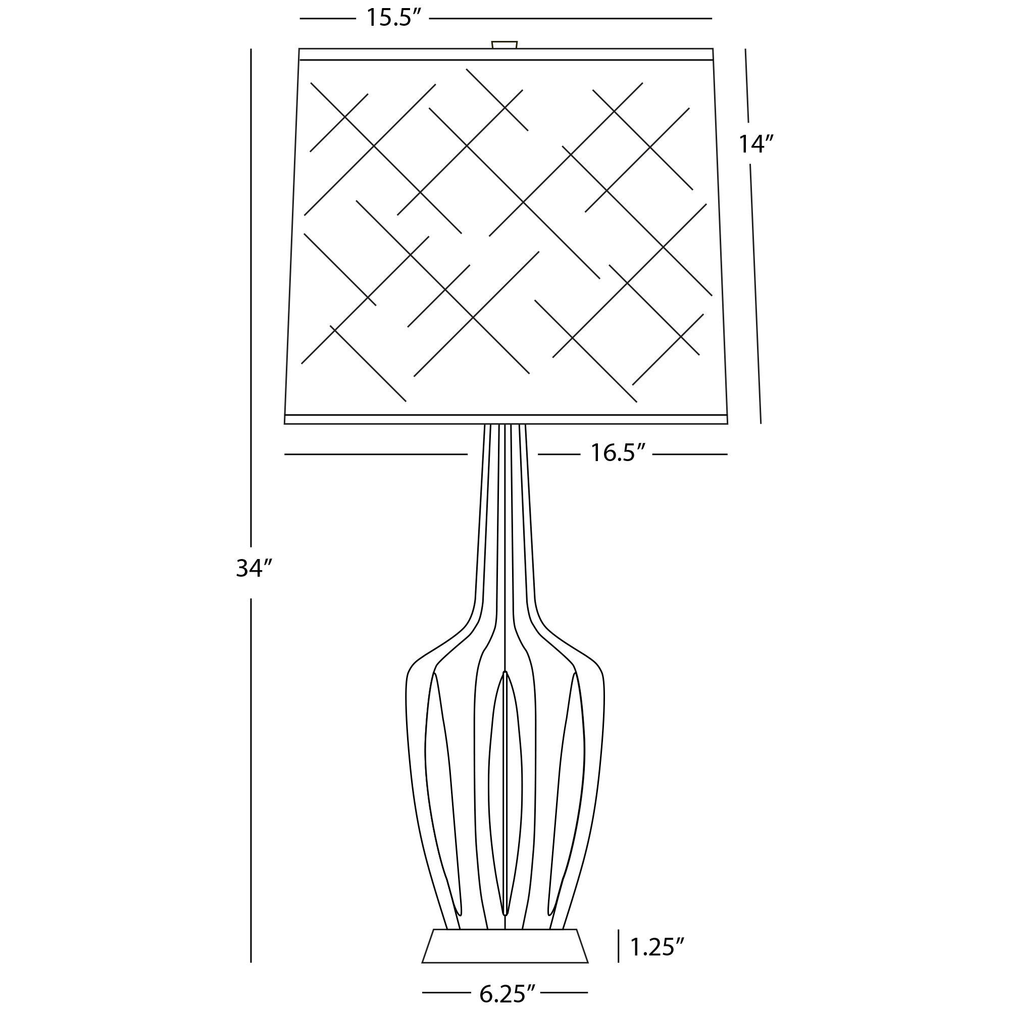 Image 3 Emma 34.25" High Oxblood Glazed Polished Nickel w/ Lucite Base Table Lamp more views