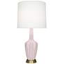 1_Emma 34.25" High Rose Water Glazed Finish Warm Brass Accent Table Lamp