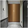 2_Emma 6" Wide Black LED Ceiling Flush Mount more views