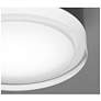 3_Emma 6" Wide Black LED Ceiling Flush Mount more views
