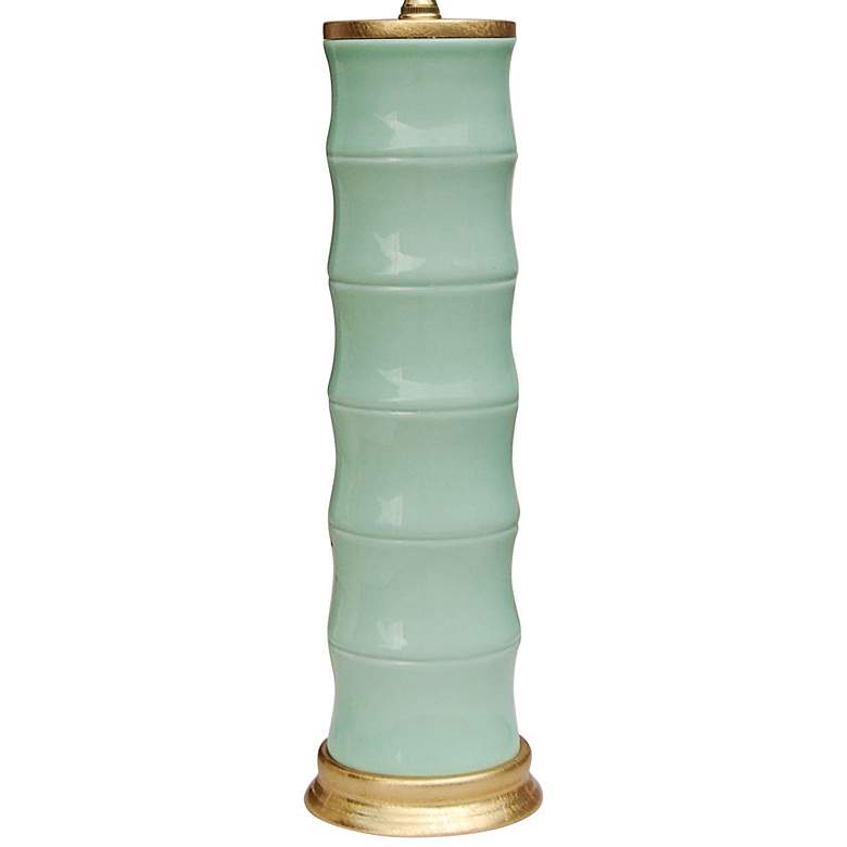 Image 3 Emma Celadon Bamboo Porcelain Table Lamp more views