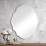 Emma Frameless 22 1/4" x 28" Traditional Decorative Wall Mirror