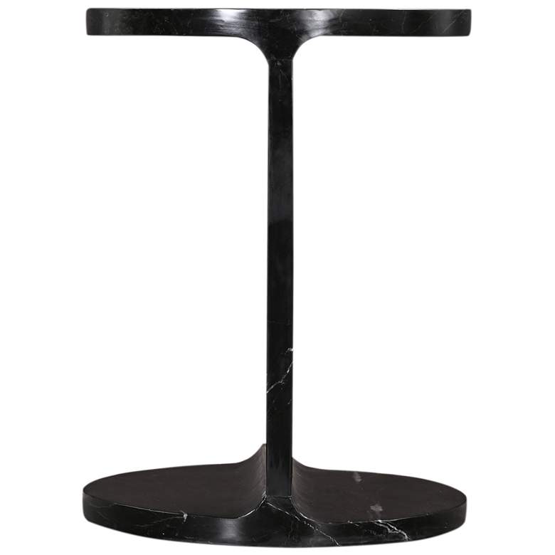 Image 1 Emmett 20" High Black Accent Table