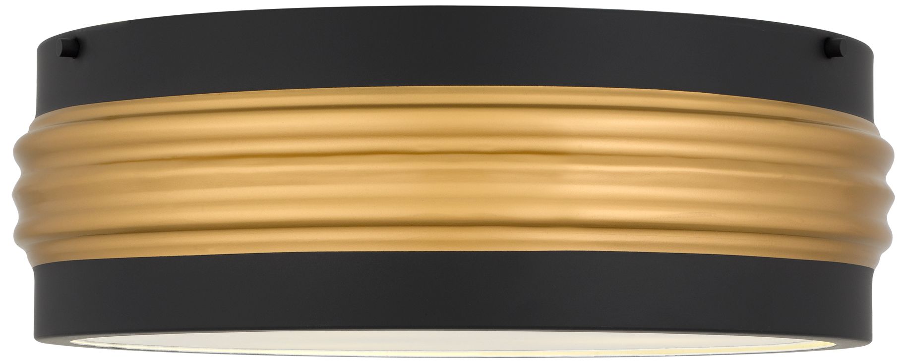 Image 4 Emmett 3-Light Matte Black Flush Mount more views