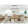 7_Emory 49"W Black Crystal 6-Light Forged Island Chandelier more views