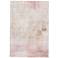 Emory 8558663 Pink Quartz Viscose Rectangular Area Rug