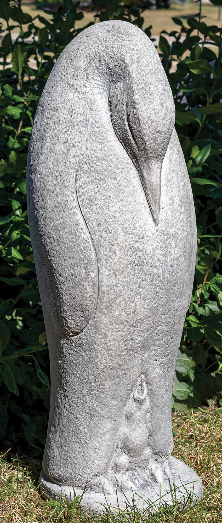 Image 3 Emperor Penguin 25 1/2" High Trevia Greystone Outdoor Statue Made to Order more views