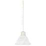 Empire; 1 Light; 7 in.; Mini Pendant with Hang Straight Canopy