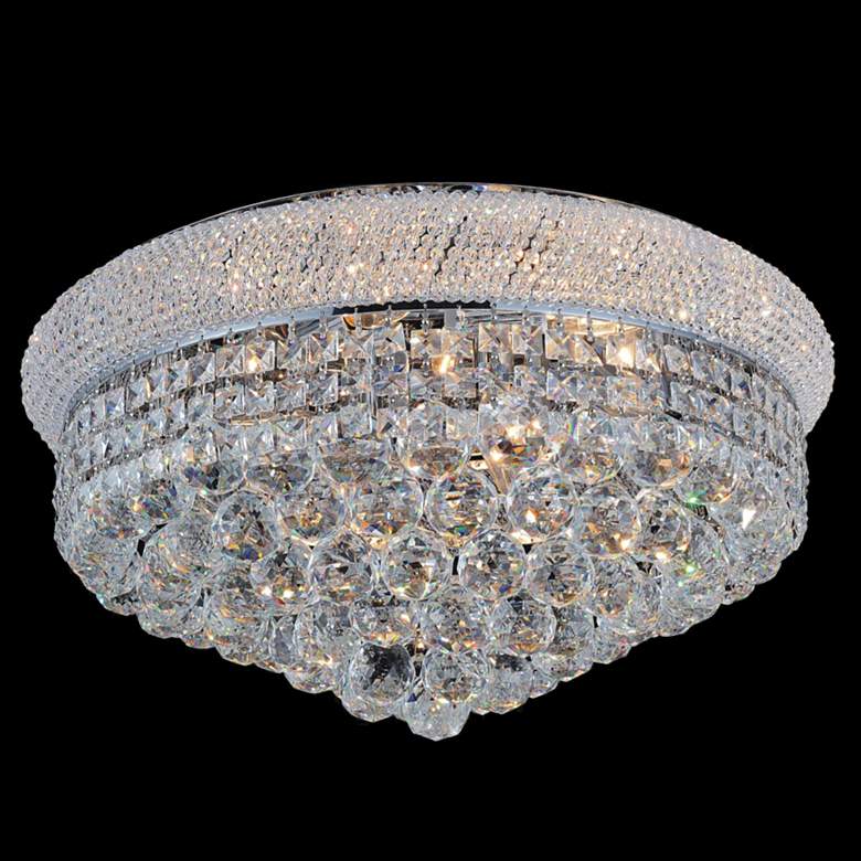 Image 1 Empire 13 Light Flush Mount With Chrome Finish