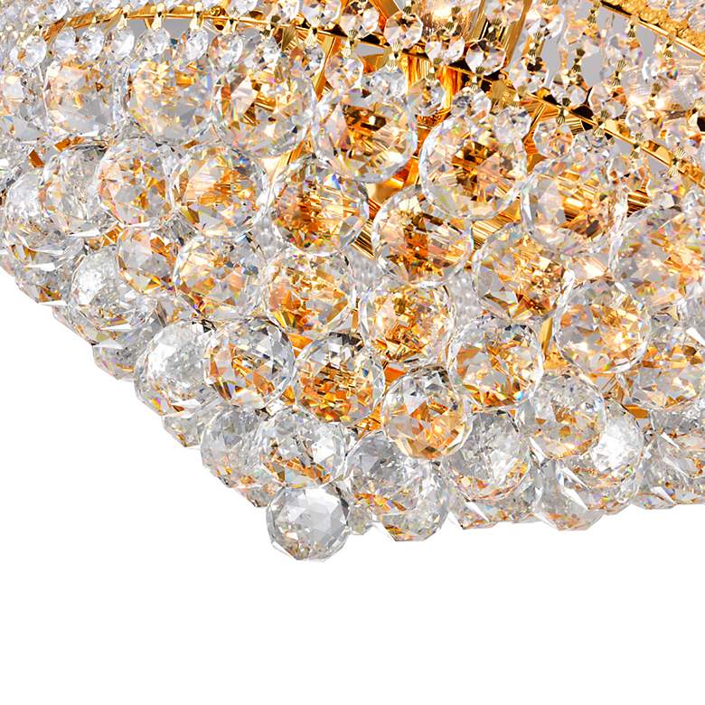 Image 5 Empire 14 Light Down Chandelier With Gold Finish more views