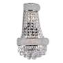 2_Empire 17" High Chrome and Clear Crystal Wall Sconce more views