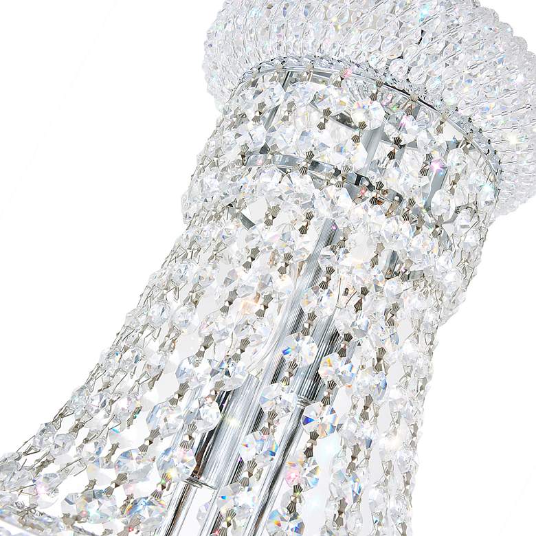 Image 5 Empire 18 Light Down Chandelier With Chrome Finish more views