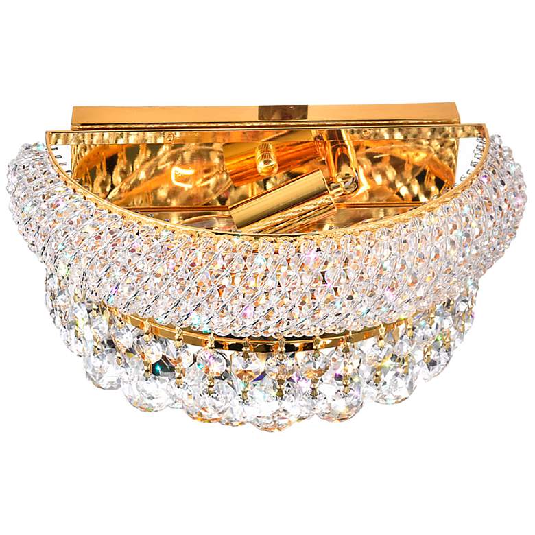 Image 3 Empire 2 Light Wall Sconce With Gold Finish more views