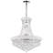 Empire 20" Wide Chrome and Crystal 14-Light Chandelier