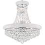 2_Empire 20" Wide Chrome and Crystal 14-Light Chandelier more views