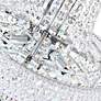 4_Empire 20" Wide Chrome and Crystal 14-Light Chandelier more views