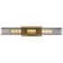 Empire 24"W Brushed Brass 2-Light Bath Light w/ Smoke Glass