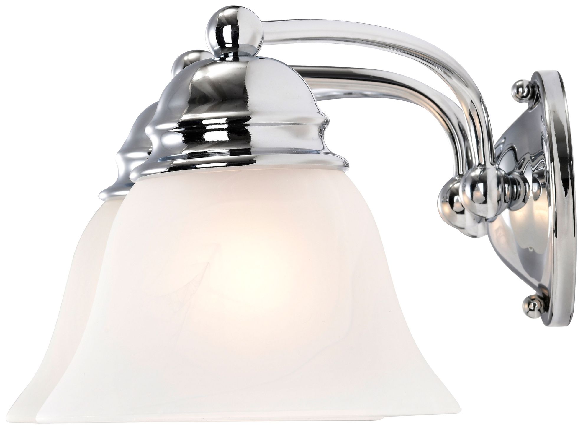 Thumbnail4 of Empire; 3 Light; 21 in.; Vanity with Alabaster Glass Bell Shades more views