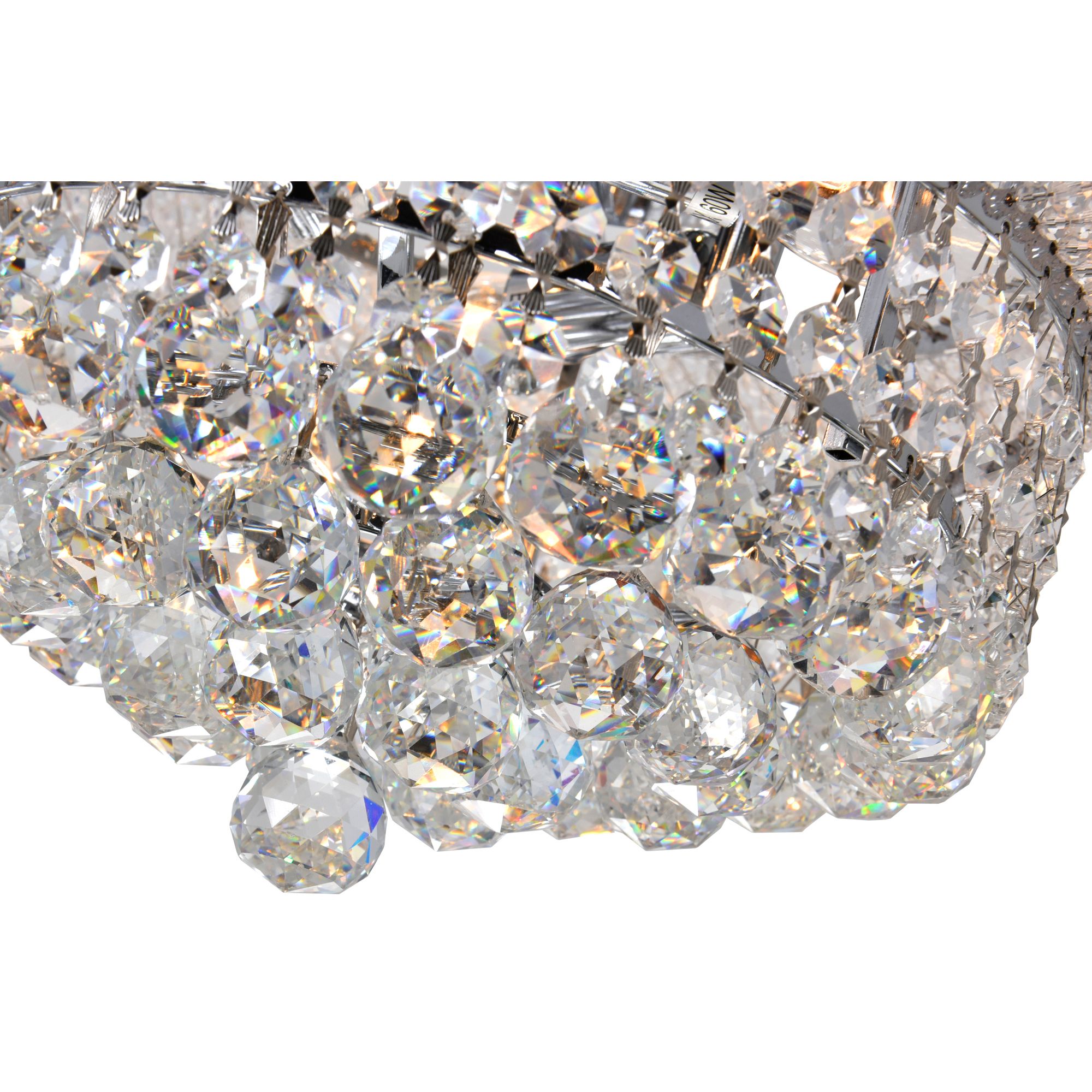 Image 4 Empire 3 Light Flush Mount With Chrome Finish more views