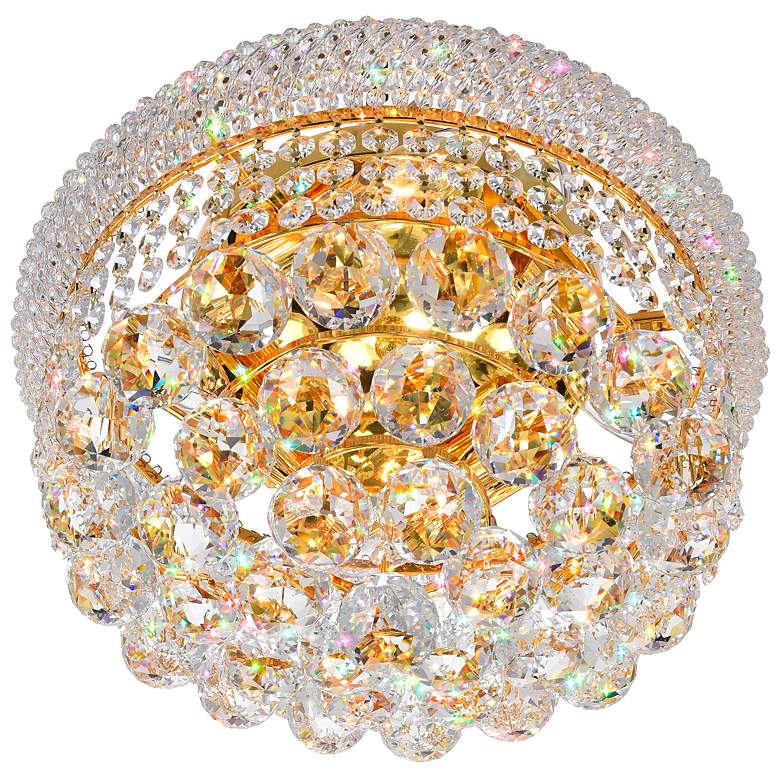 Image 2 Empire 4 Light Flush Mount With Gold Finish more views