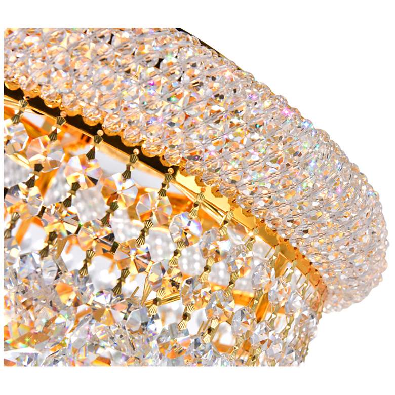 Image 3 Empire 4 Light Flush Mount With Gold Finish more views