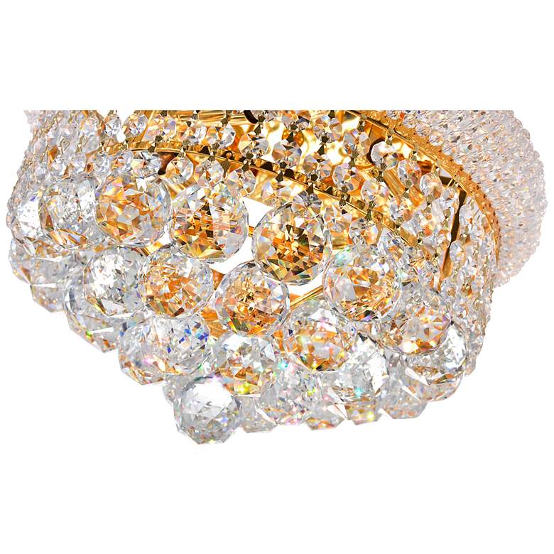 Image 4 Empire 4 Light Flush Mount With Gold Finish more views