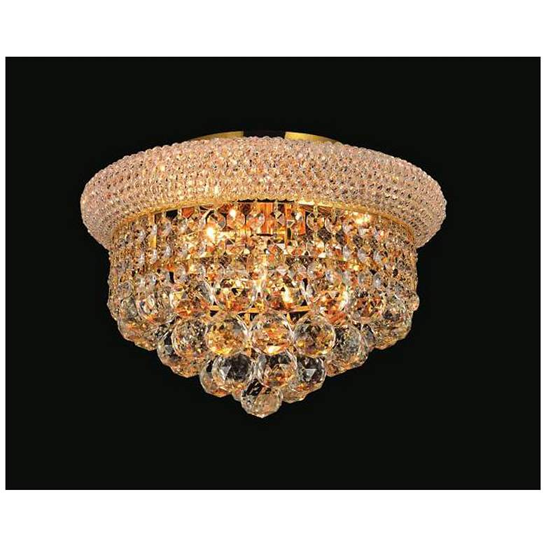 Image 5 Empire 4 Light Flush Mount With Gold Finish more views