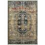 Empire 4449H 5&#39;3"x7&#39;6" Gold and Blue Area Rug