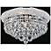 Empire 5 Light Flush Mount With Chrome Finish