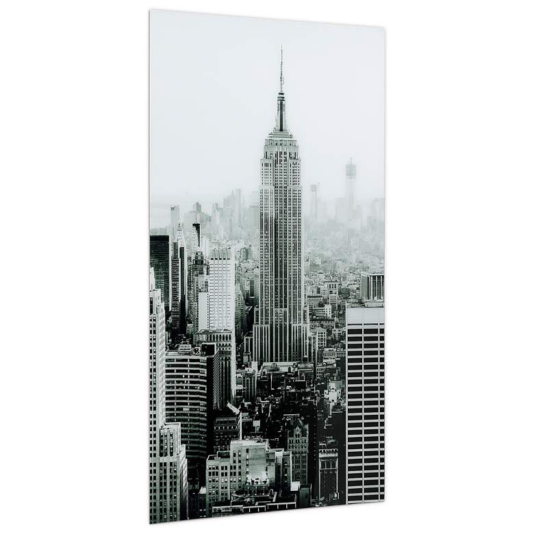 Image 4 Empire 72" High Free Floating Tempered Art Glass Wall Art more views