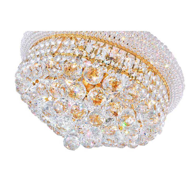 Image 2 Empire 8 Light Down Chandelier With Gold Finish more views