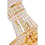 3_Empire 8 Light Down Chandelier With Gold Finish more views
