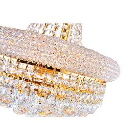 Image5 of Empire 8 Light Down Chandelier With Gold Finish more views