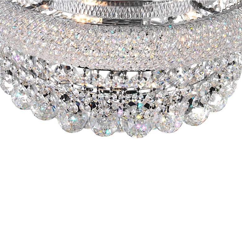 Image 2 Empire 8 Light Flush Mount With Chrome Finish more views