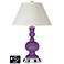 Empire Apothecary Lamp Outlets and USB in Passionate Purple