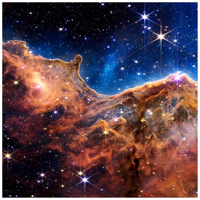 Image 1 Empire Art Direct Carina Nebula I Printed Tempered Glass Wall Art