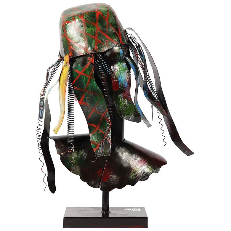 Image 5 Empire Art Direct "Homme 1 " Iron Hand-Painted Colorful Art Sculpture more views