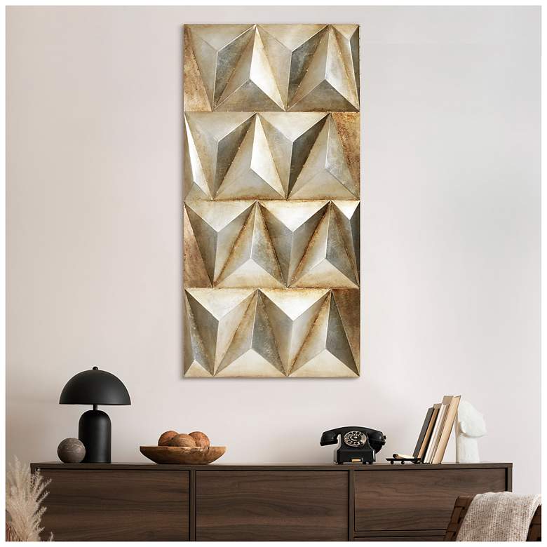Image 5 Empire Art Direct Steel Mixed Media Iron Hand Painted Dimensional Wall Art more views