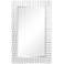 Empire Art Direct Subway Tile Rectangular Beveled Framed Wall Mirror