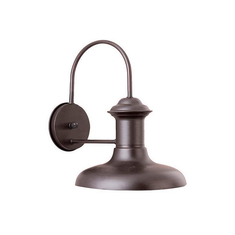 Image 1 Empire Bronze 10 1/2 inch High Outdoor Wall Mount Lamp