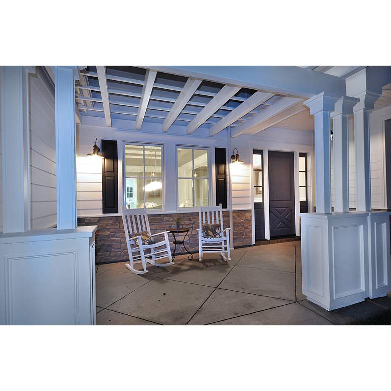 Image 2 Empire Bronze 9 1/2" Outdoor Wall Mount Lamp more views