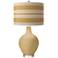 Empire Gold Bold Stripe Ovo Table Lamp