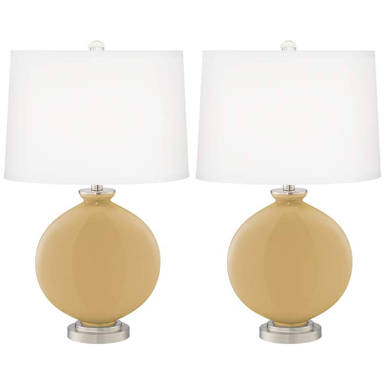 Image 2 Empire Gold Carrie Table Lamp Set of 2