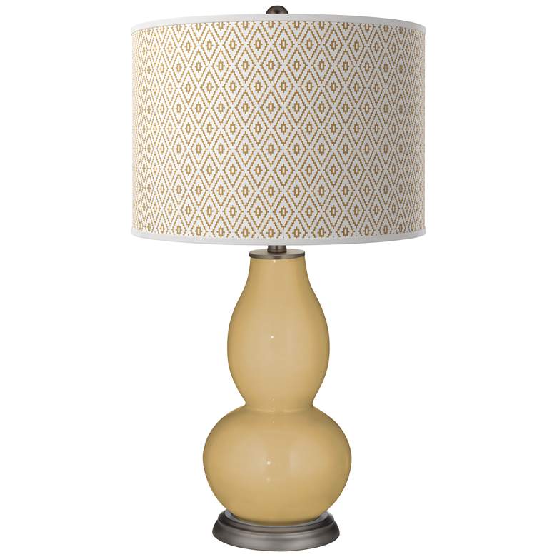 Image 1 Empire Gold Diamonds Double Gourd Table Lamp