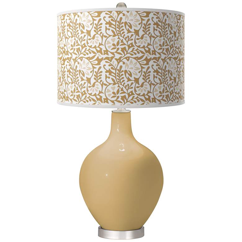 Image 1 Empire Gold Gardenia Ovo Table Lamp
