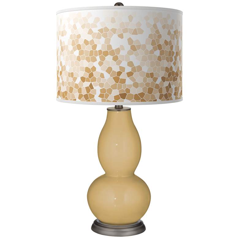 Image 1 Empire Gold Mosaic Double Gourd Table Lamp